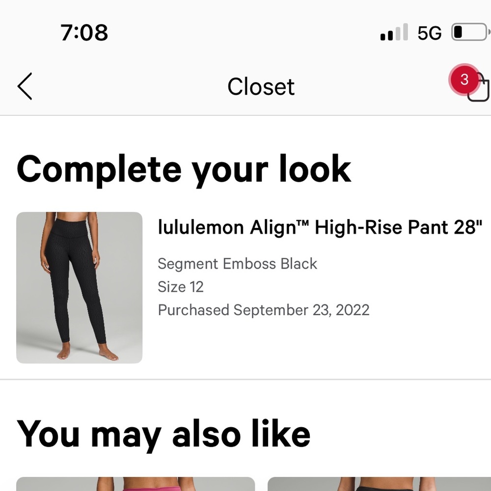 Lululemon Aligns - image 2